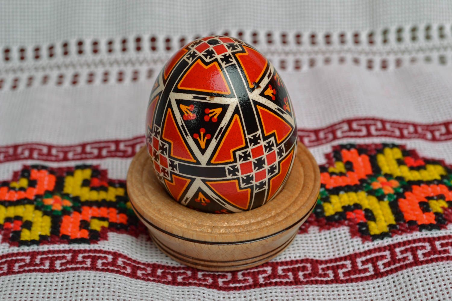 Hand painted Easter egg photo 5