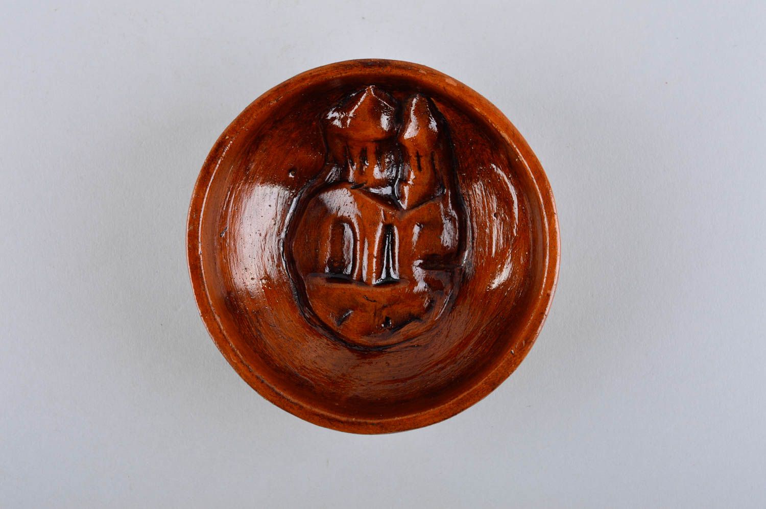 Керамика ручной работы глиняная посуда керамическая тарелка пиала для питья фото 3