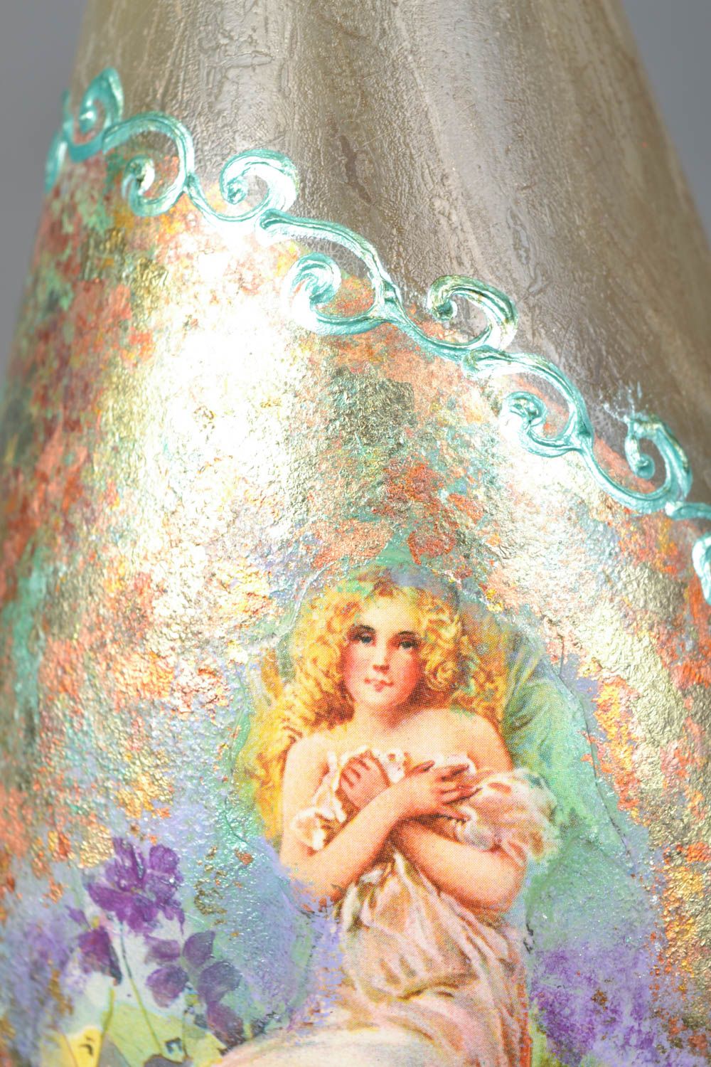 Botella decorativa Virgen foto 4