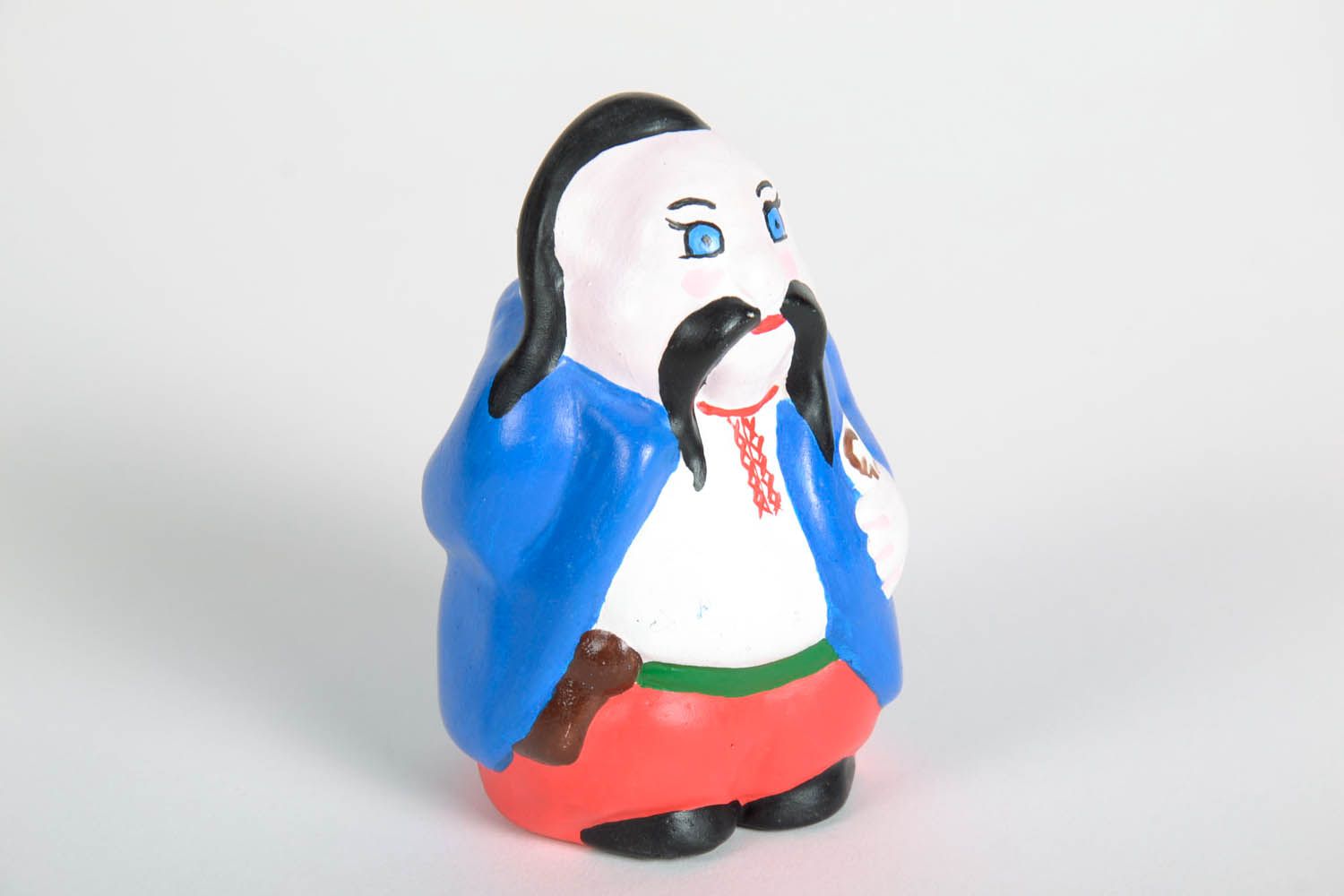 Ceramic figurine Fat Cossack photo 3