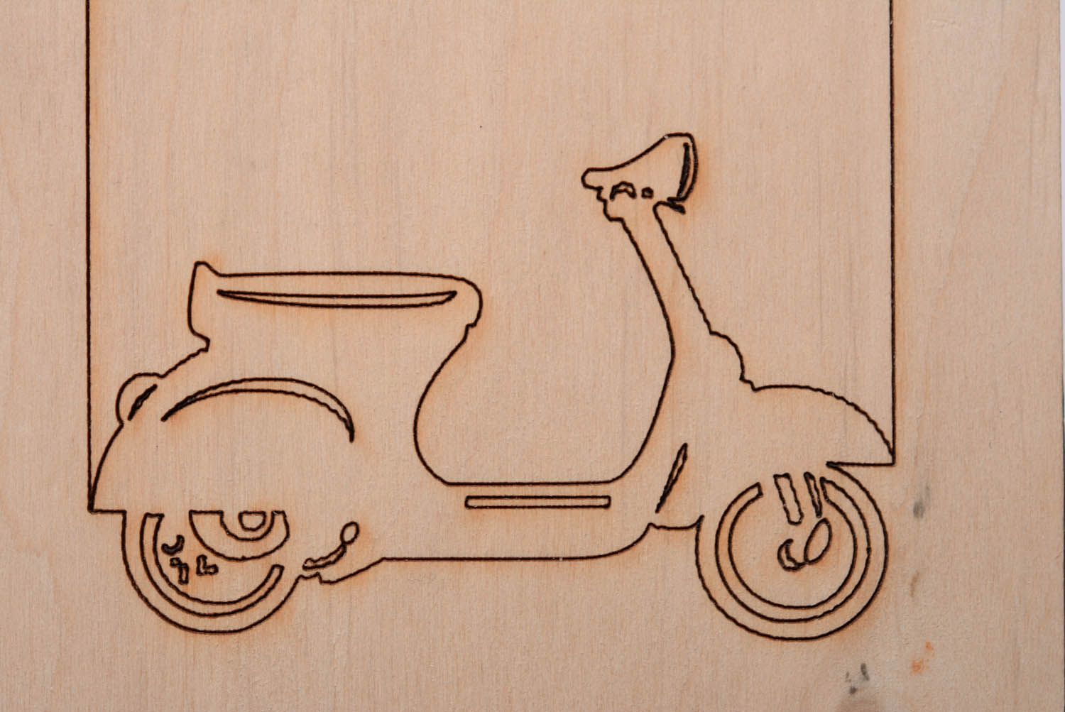 Notizbuch handmade Moped foto 2