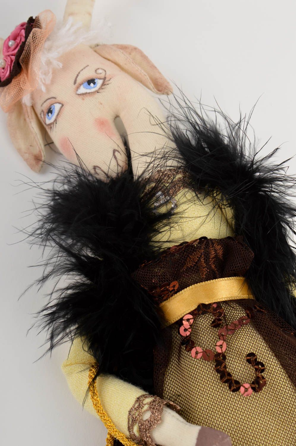 Künstler Puppe handgefertigt Dekoration Wohnzimmer originelles Geschenk foto 4