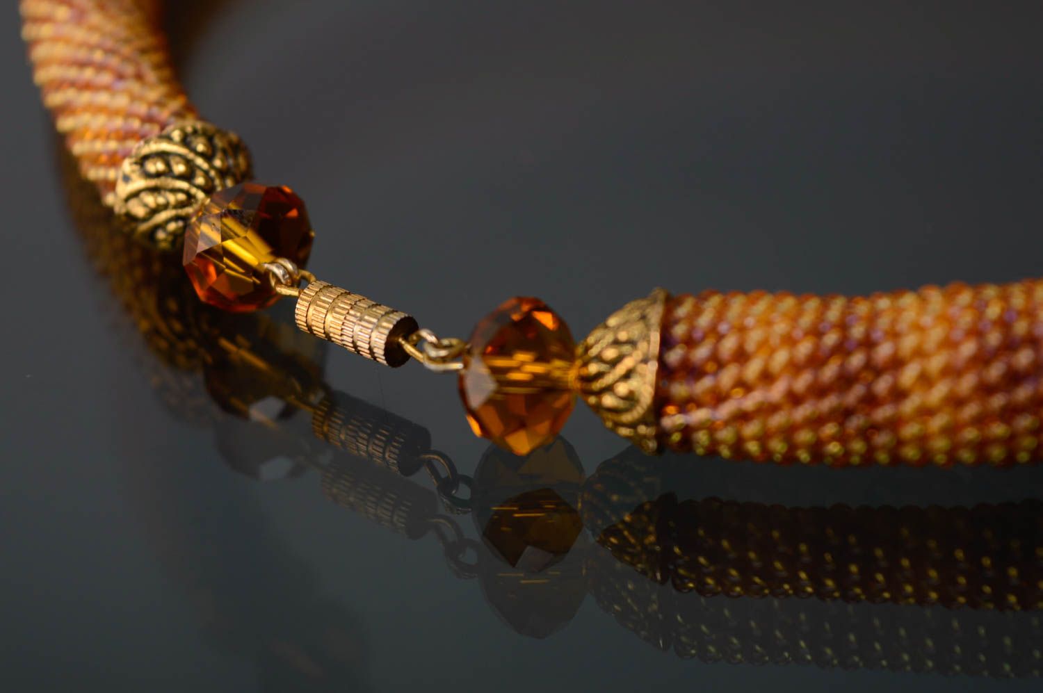 Perlen Häkelkette mit Tiermotiv foto 5