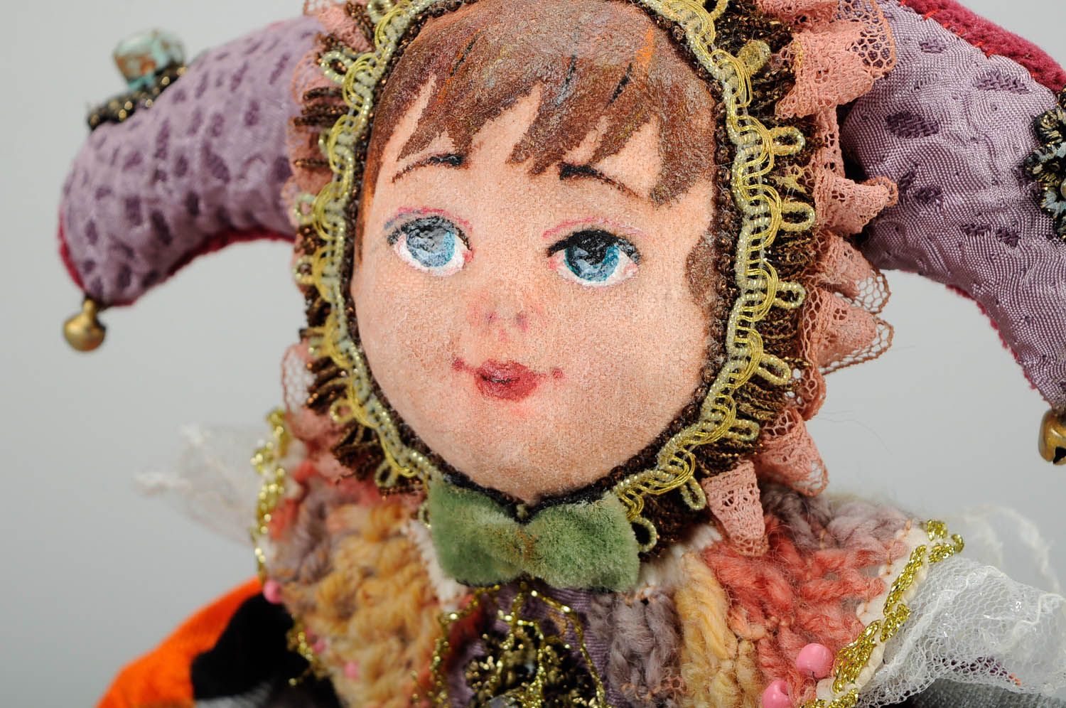 Author's textile toy Petrushka photo 5