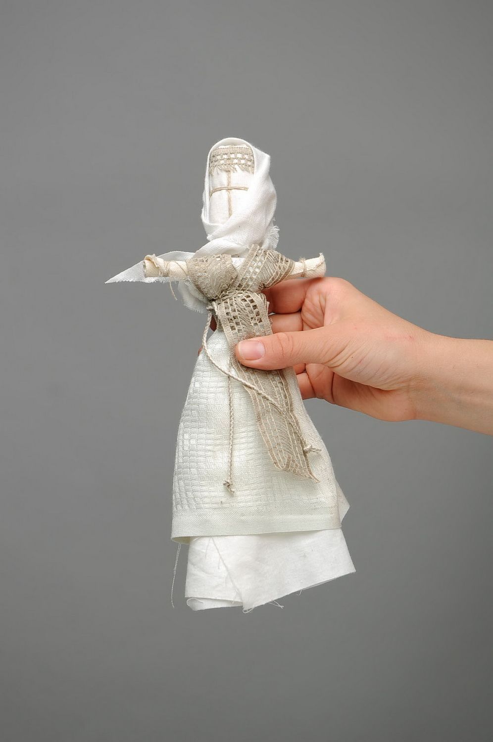 Motanka-poupée ethnique en tissu faite main photo 2