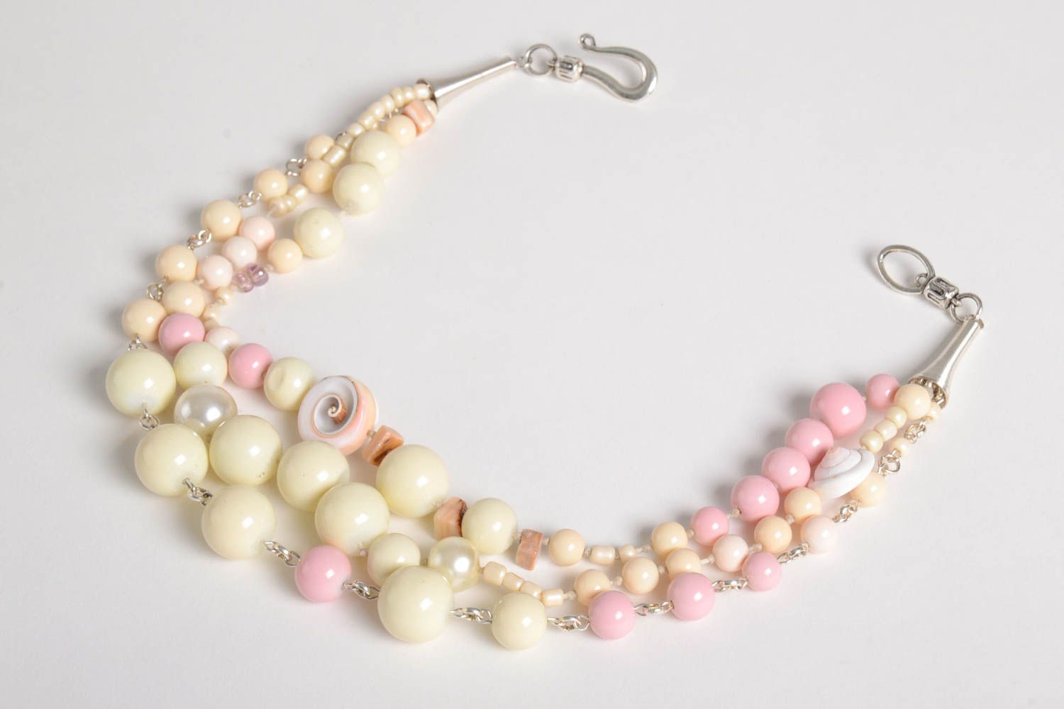 Beautiful handmade beaded necklace elegant bead necklace cool jewelry designs photo 5