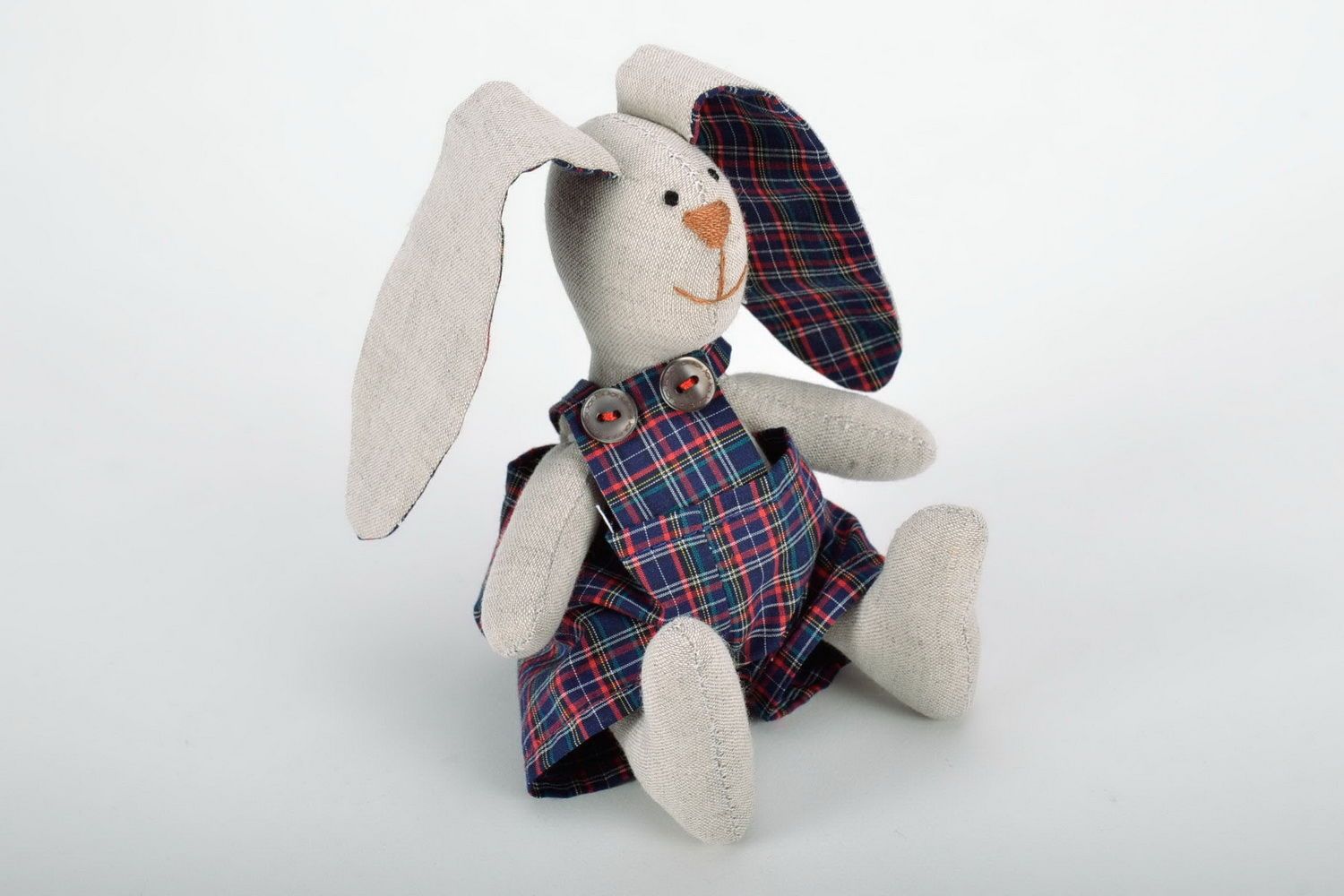 Fabric Tilda doll Rabbit photo 3