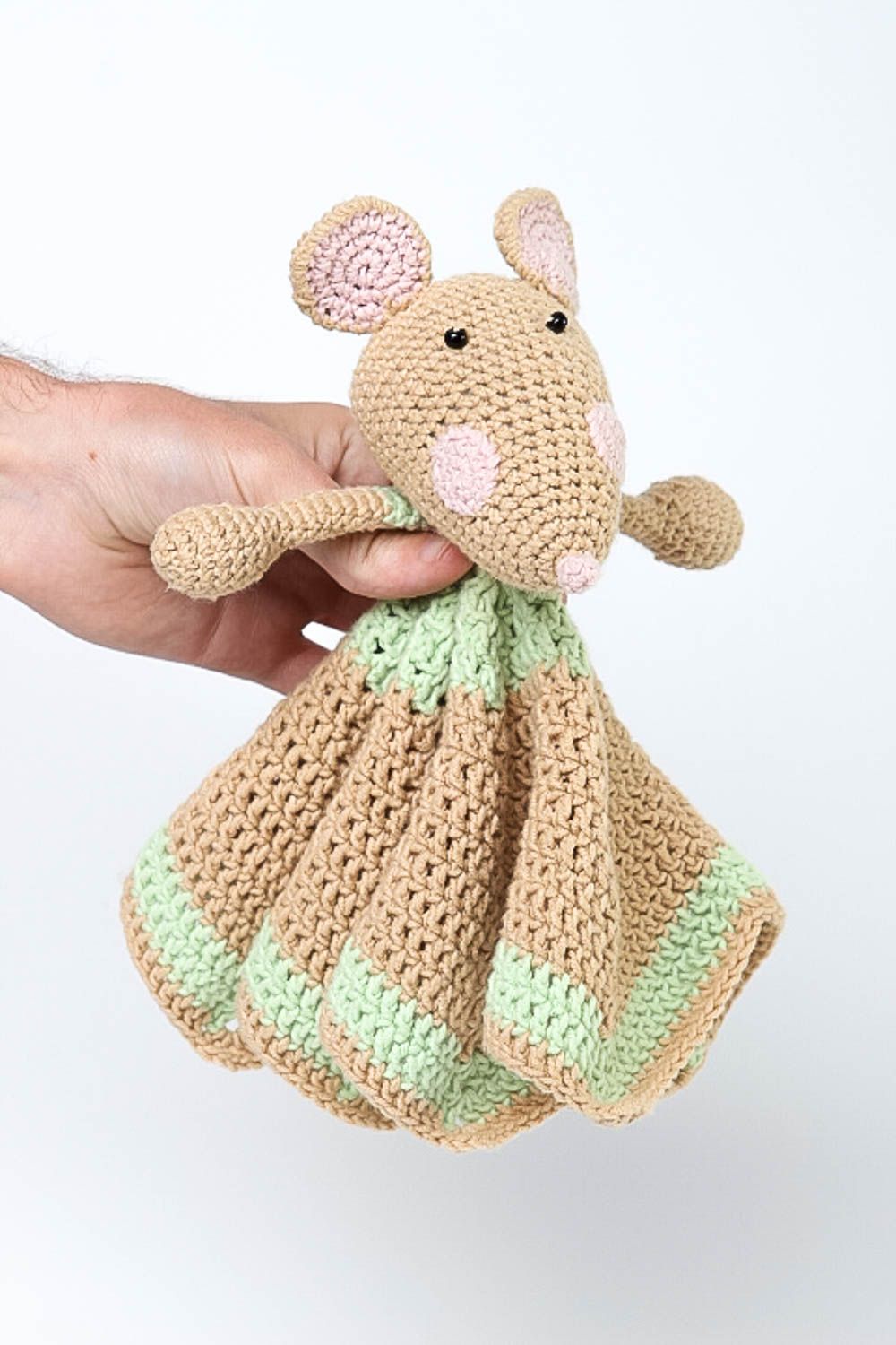 Handmade Kuscheltier Maus Stoff Spielzeug Geschenk für Mädchen Transformer foto 5