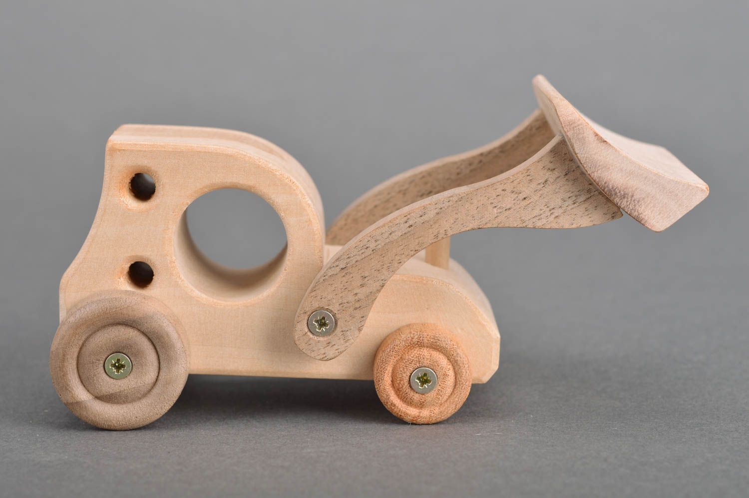 Quitanieves de madera juguete artesanal ecológico original para chicos foto 5