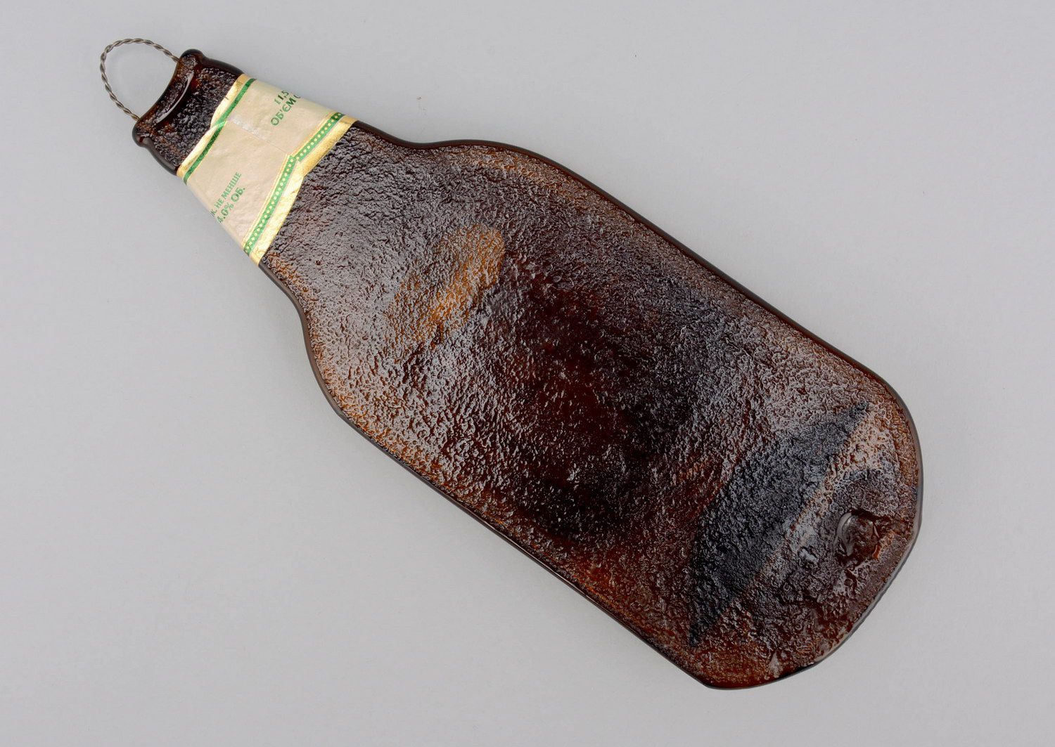 Подвеска плоская бутылка 1715 фото 3
