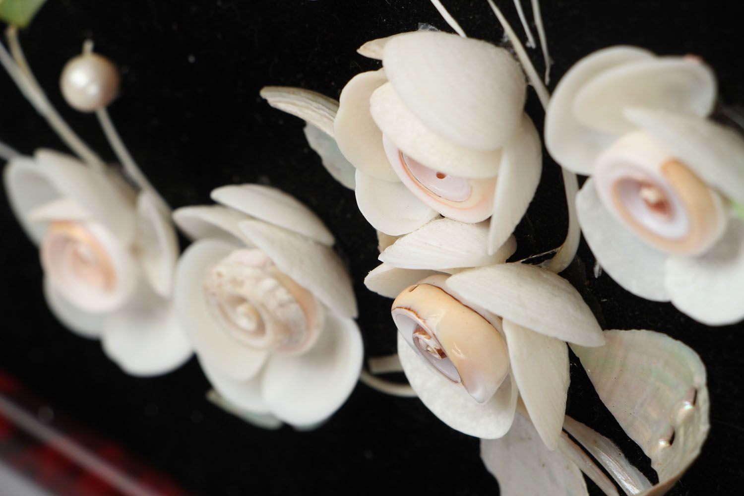 Panel with shells and fish bones Tea Roses photo 3