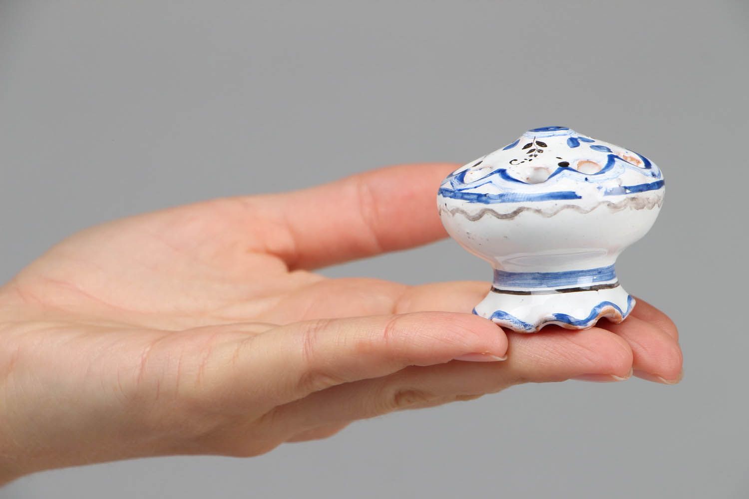 Vase miniature en céramique fait main photo 3