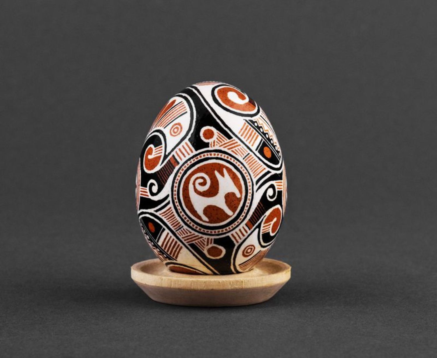 Пасхальное яйцо с росписью ручной работы фото 3