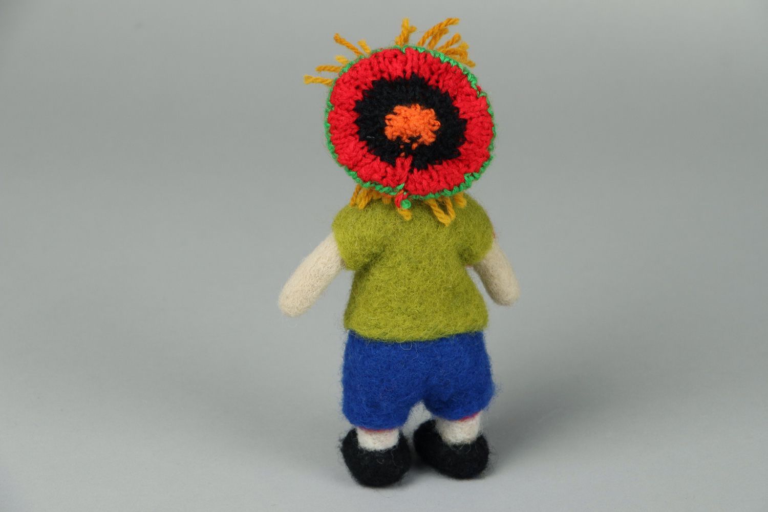 Woolen toy Man in a Hat photo 3
