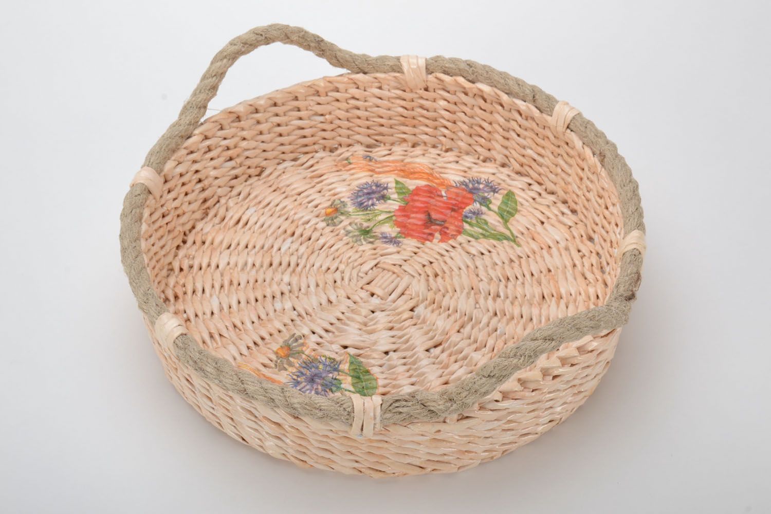 Woven basket for small things photo 3