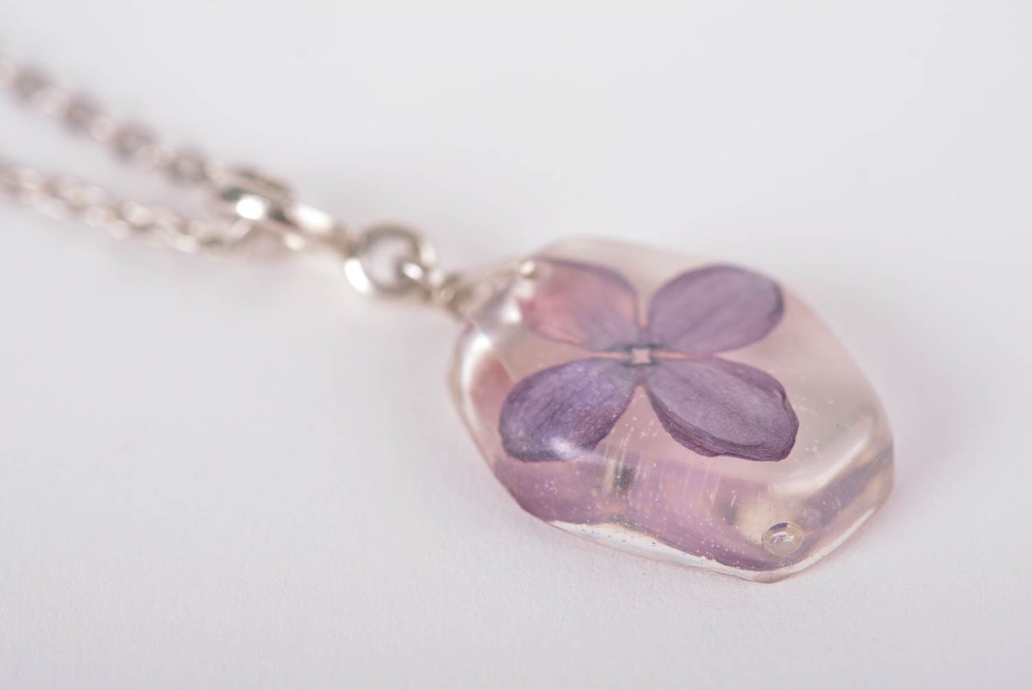 Beautiful handmade flower pendant beautiful jewellery for girls gifts for her photo 4