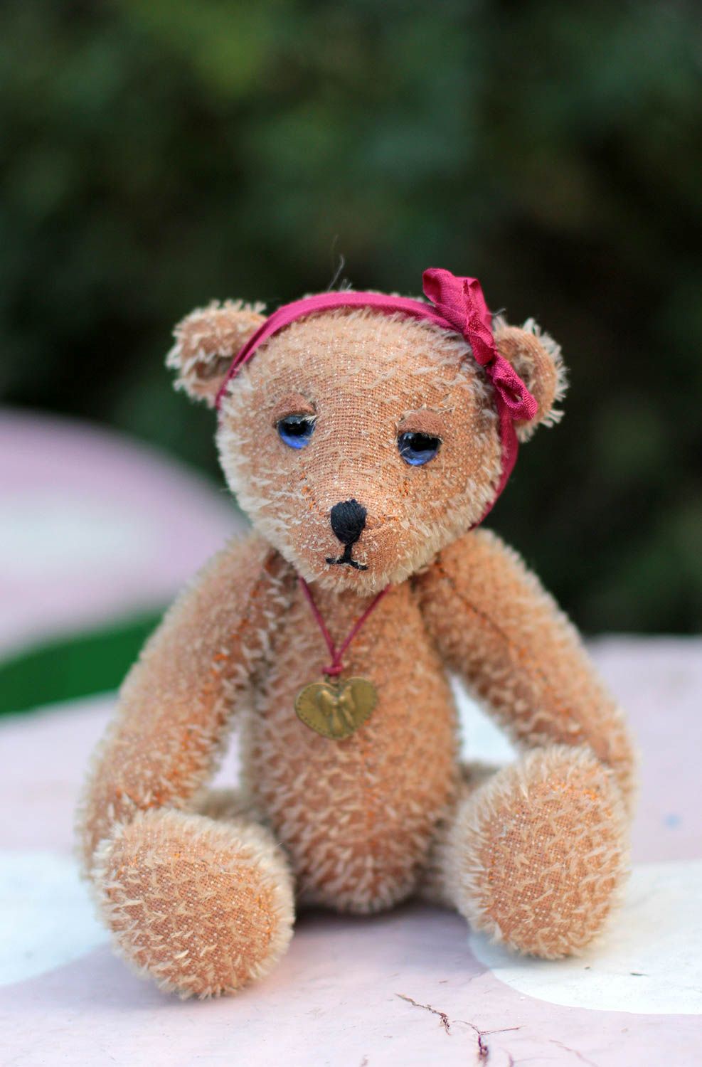 Handmade stylish soft toy beautiful designer textile toy cute interior decor photo 5