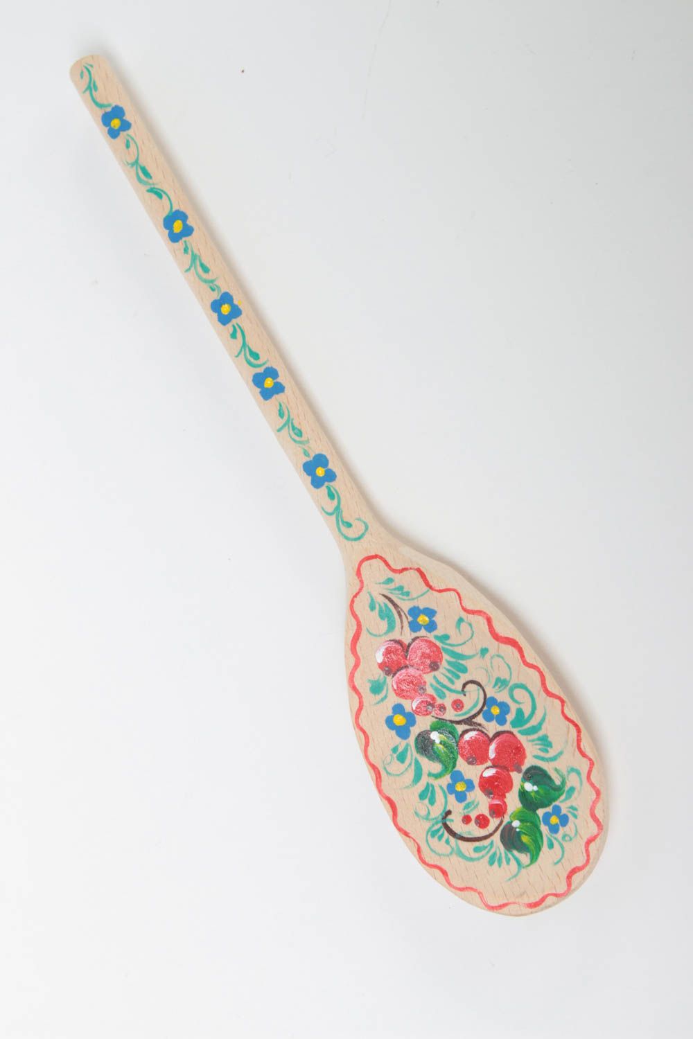 Handmade spoon unusual gift decorating ideas kitchen accessories wooden cutlery photo 2