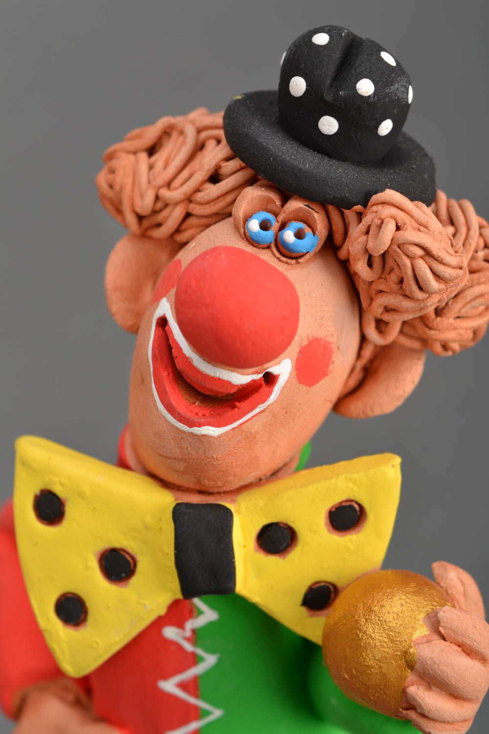 Designer ceramic figurine Clown photo 4