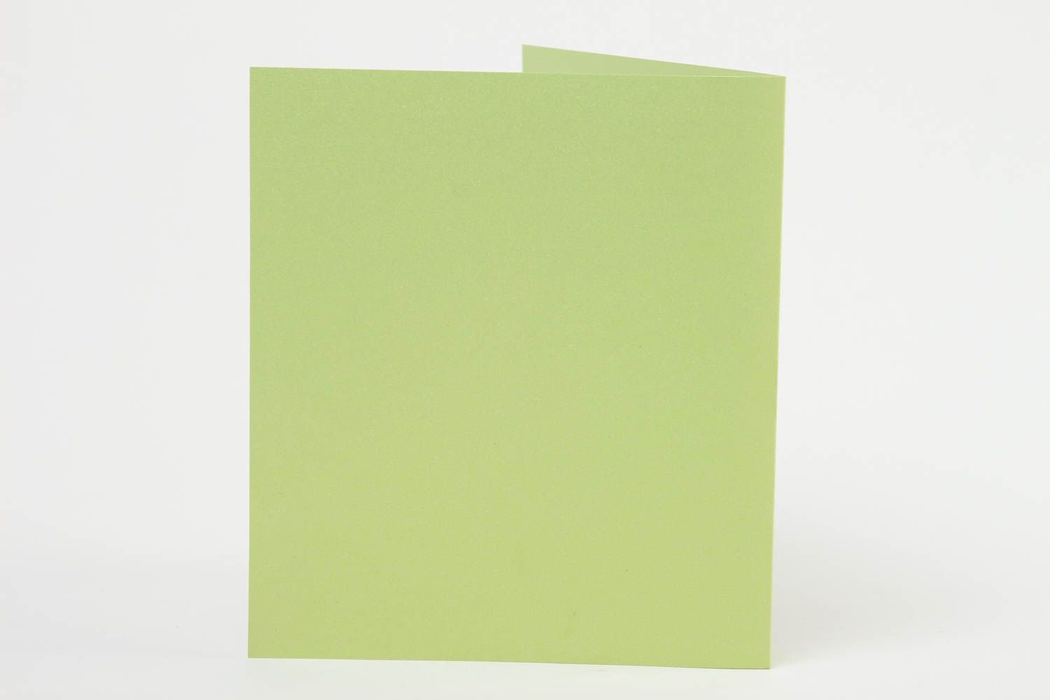 Schöne Grusskarten handmade Papier Karten quadratische grüne Scrapbook Karten foto 4