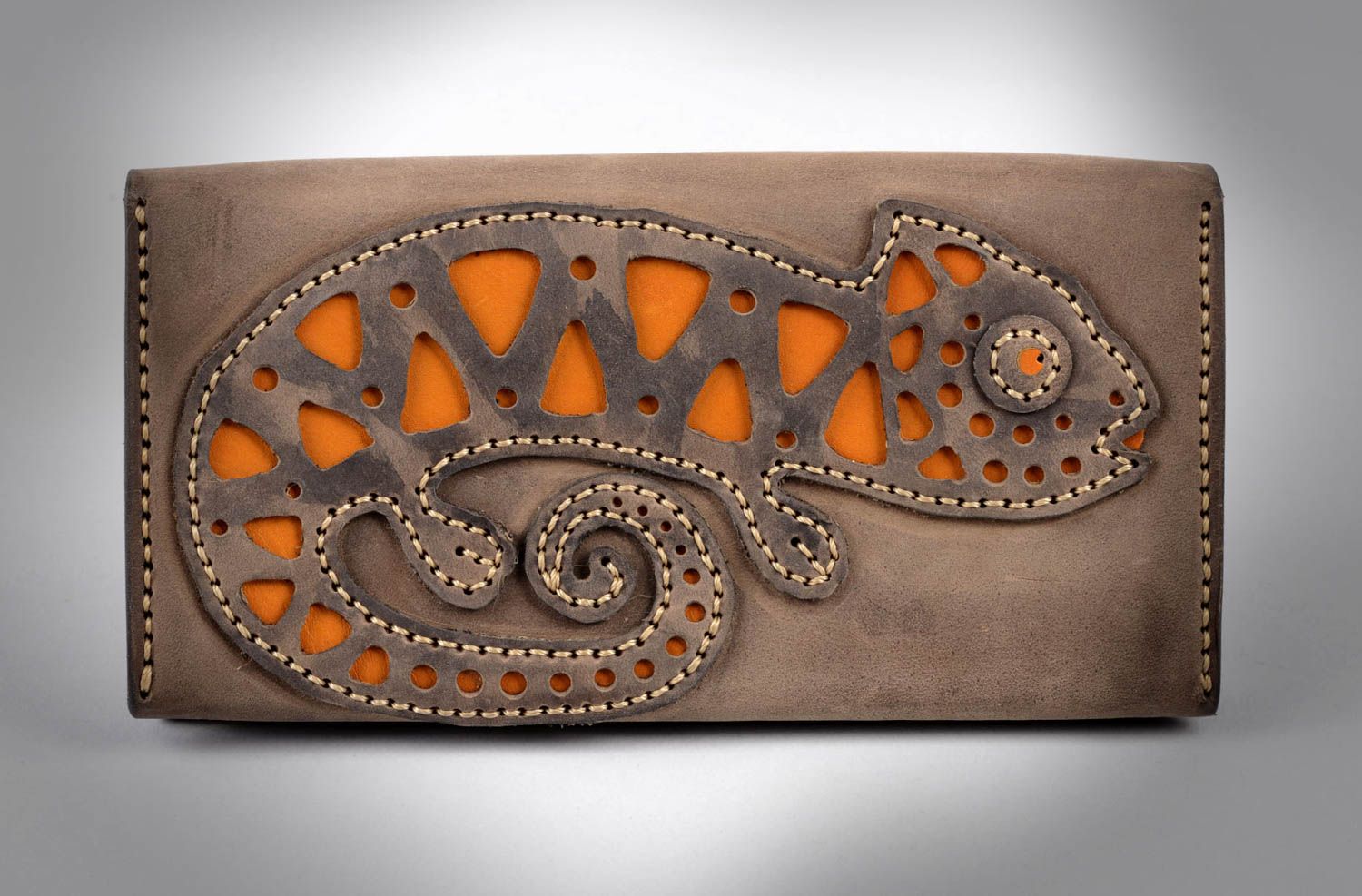 Handmade Frauen Geldbörse Portemonnaie aus Leder Geschenk für Frauen schön foto 5