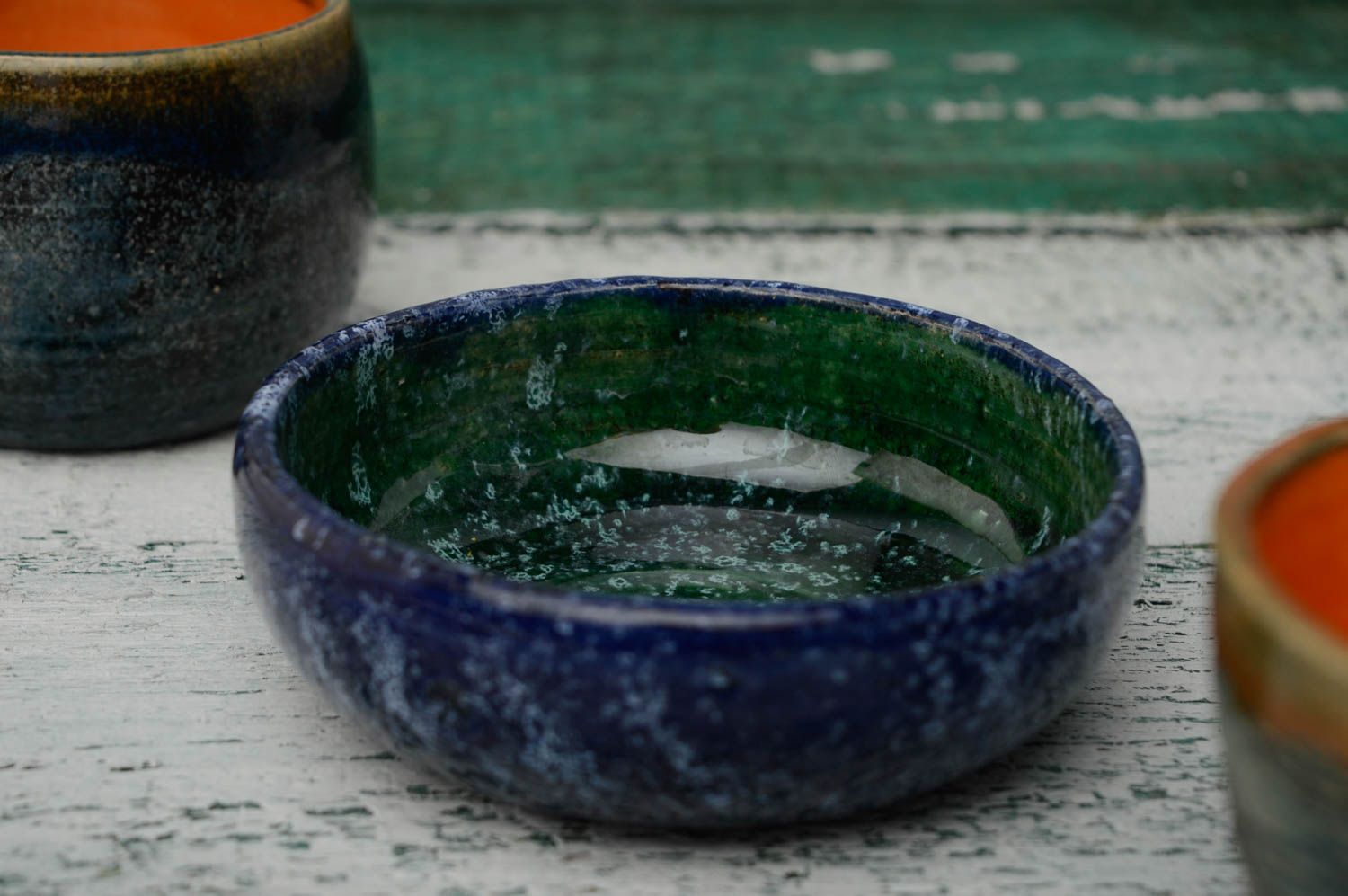 Ceramic bowl Sea Colors photo 1