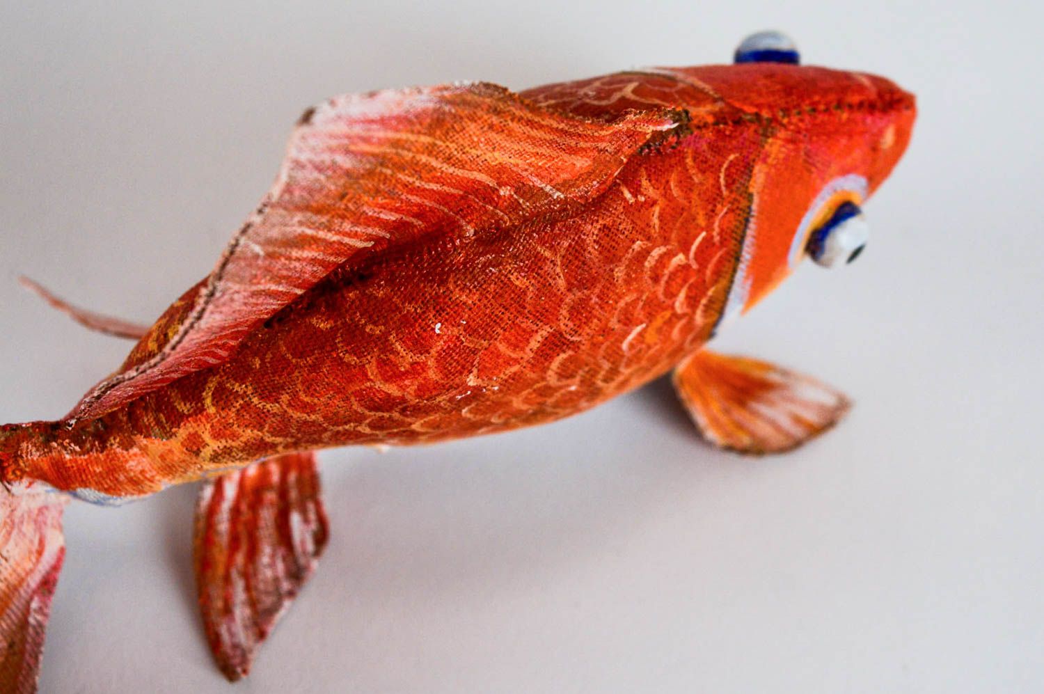 Игрушка рыба ручной работы детская игрушка ароматизированная мягкая игрушка фото 4