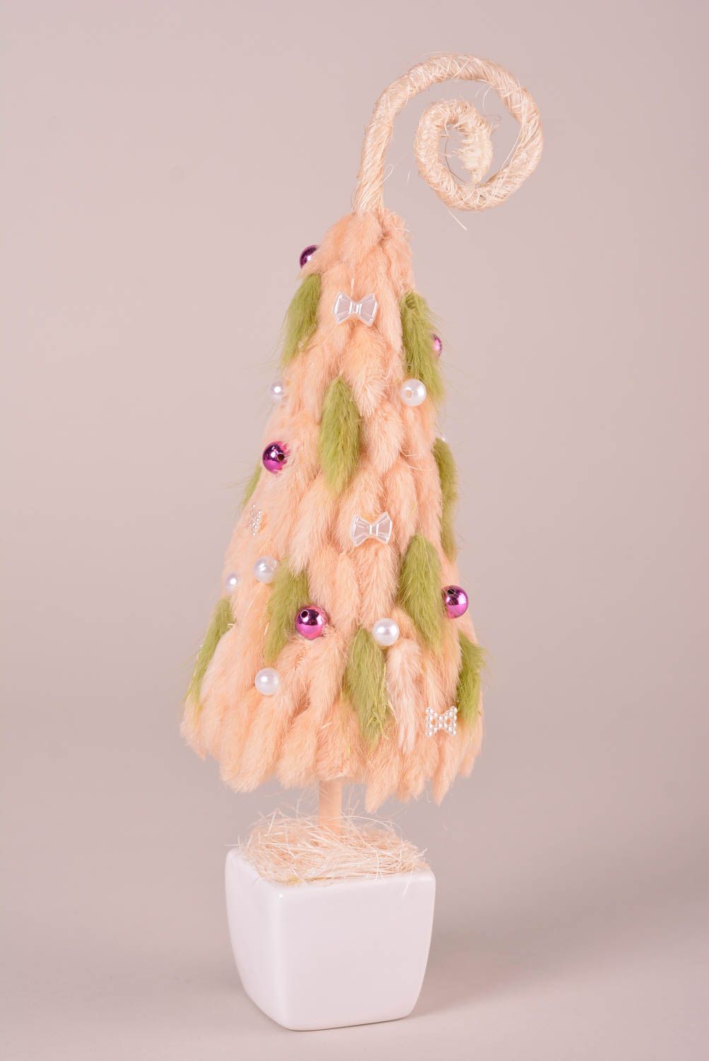 Árbol de Navidad original hecho a mano objeto decorativo decoración de interior foto 1