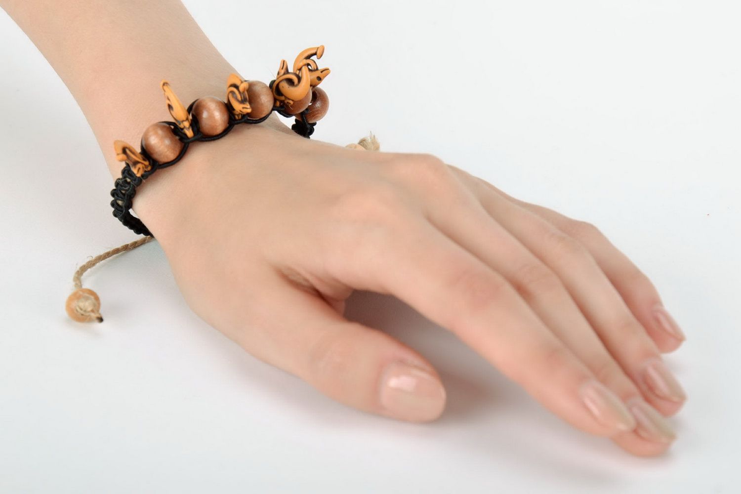 Wrist bracelet with pendant photo 5