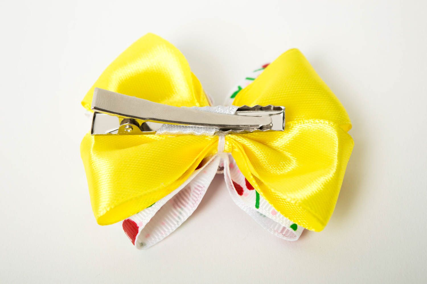 Beautiful handmade hair clip for kids fashion accessories childrens hair bow photo 3