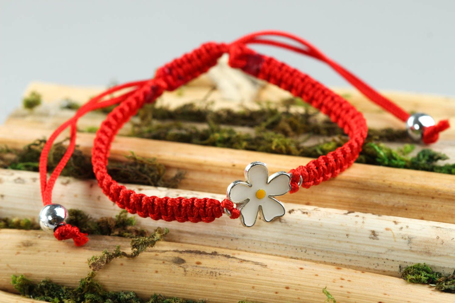 Stylish handmade textile bracelet friendship bracelet artisan jewelry designs photo 1