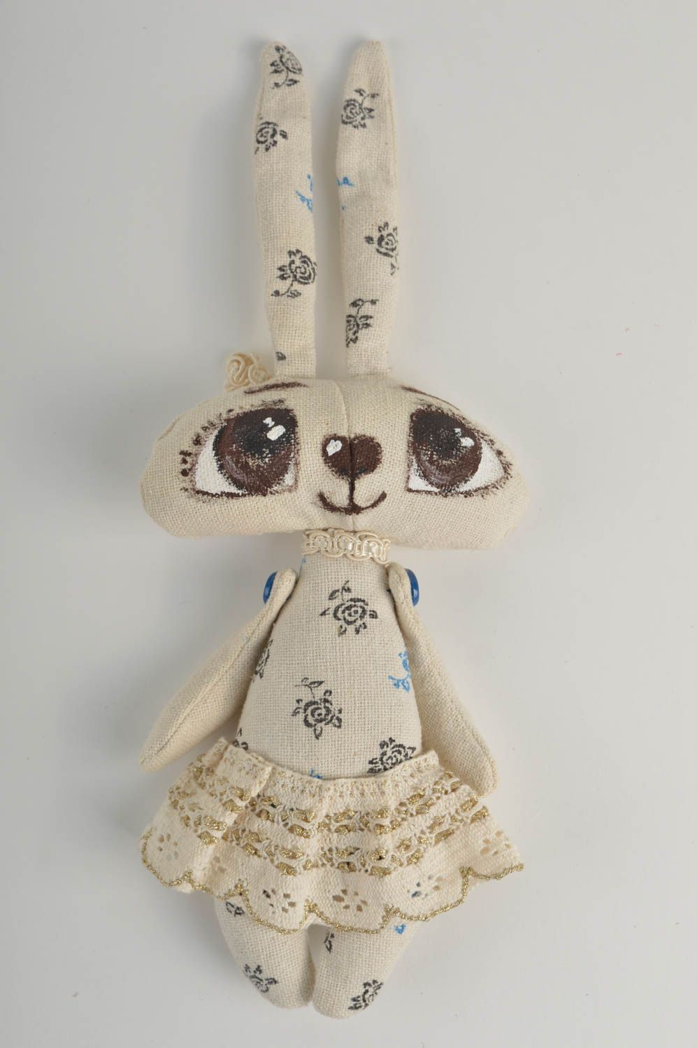 Handmade designer textile toy unusual cute soft toy beautiful accessory photo 3