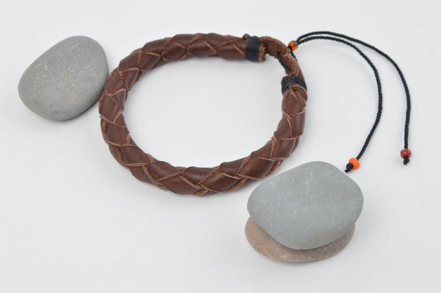 Handmade trendy bracelet unusual beautiful bracelet wrist accessory for gift photo 1