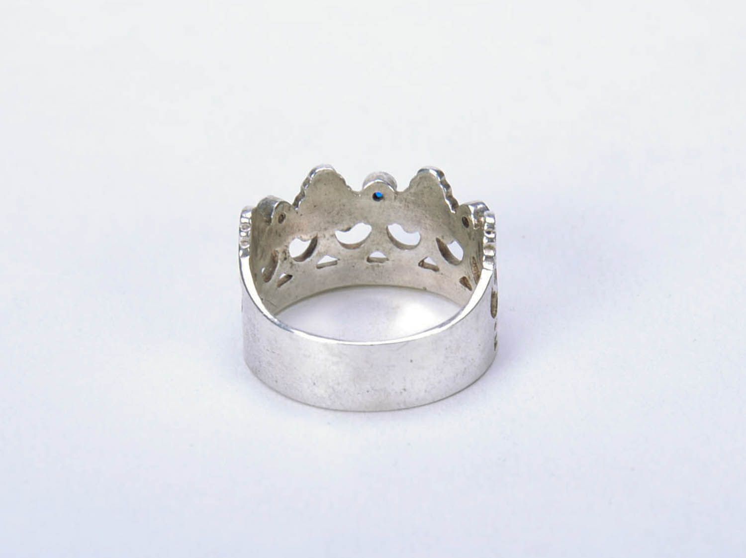 Anel de prata jóias de mulher feitas à mão  foto 2