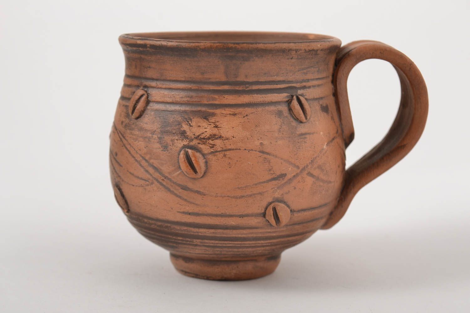 Handgemachtes Keramik Geschirr Kaffe Tasse Küchen Zubehör originell Geschenk foto 3