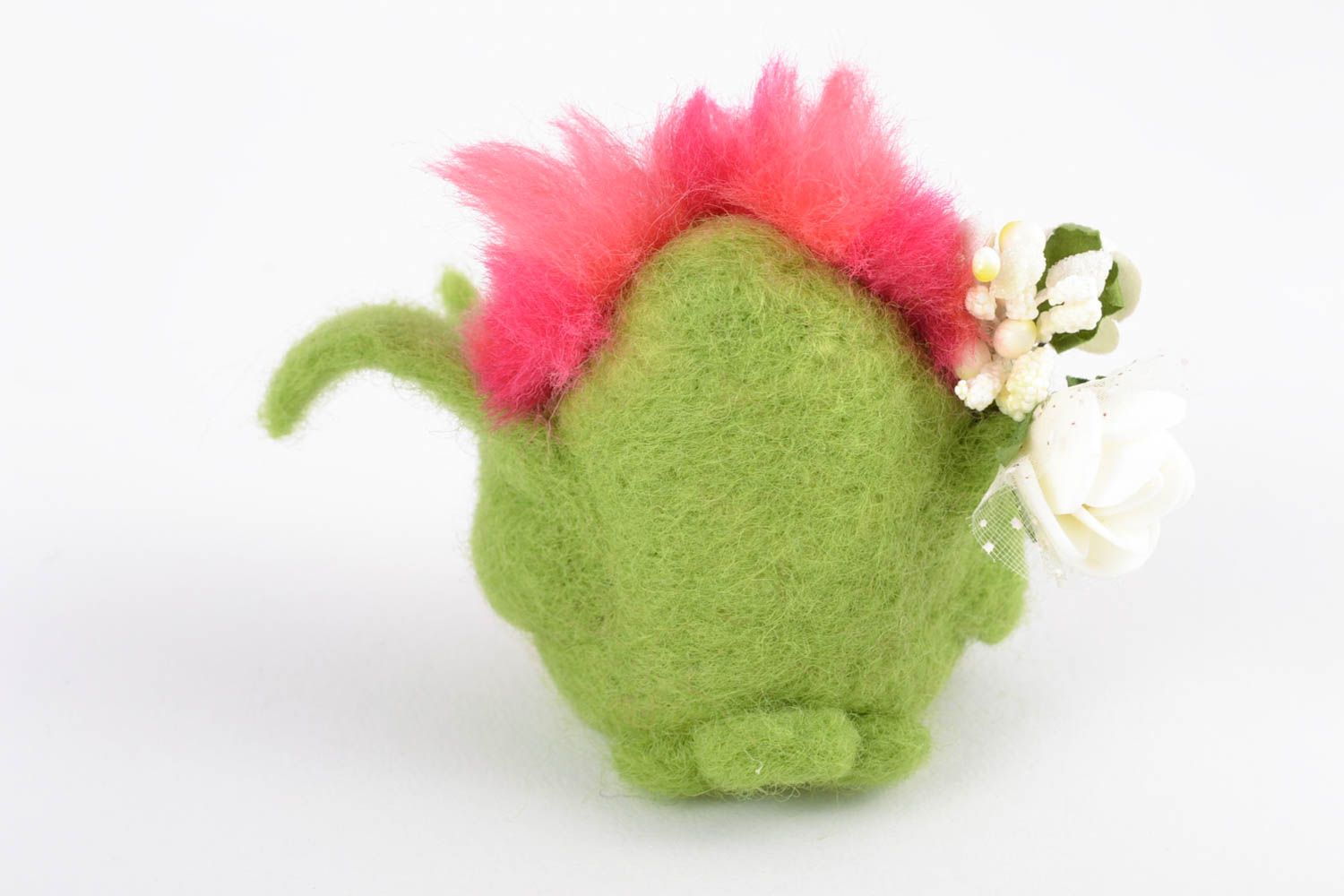 Felted wool toy for home photo 5