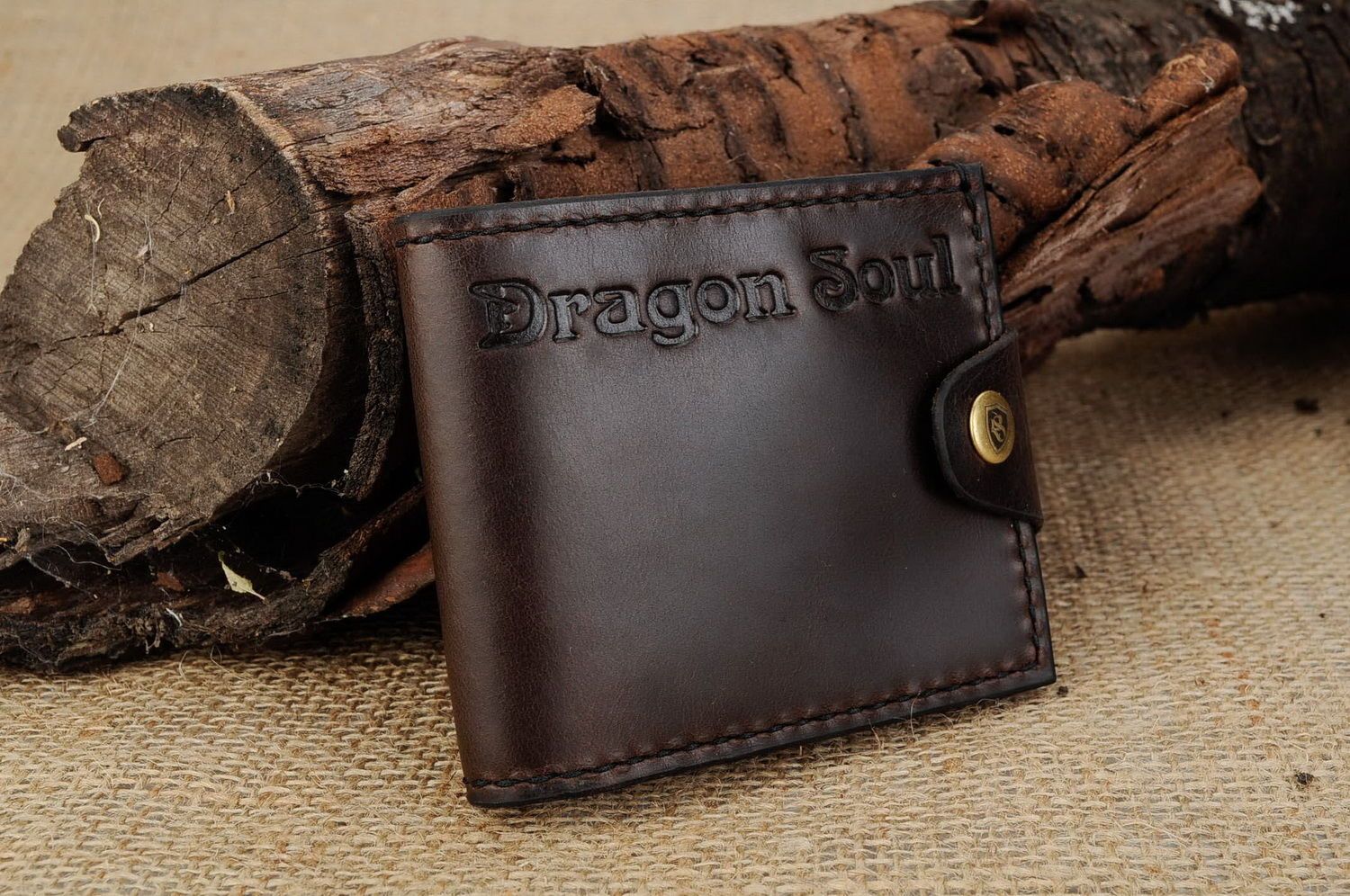 Leather wallet Dragon's soul photo 2