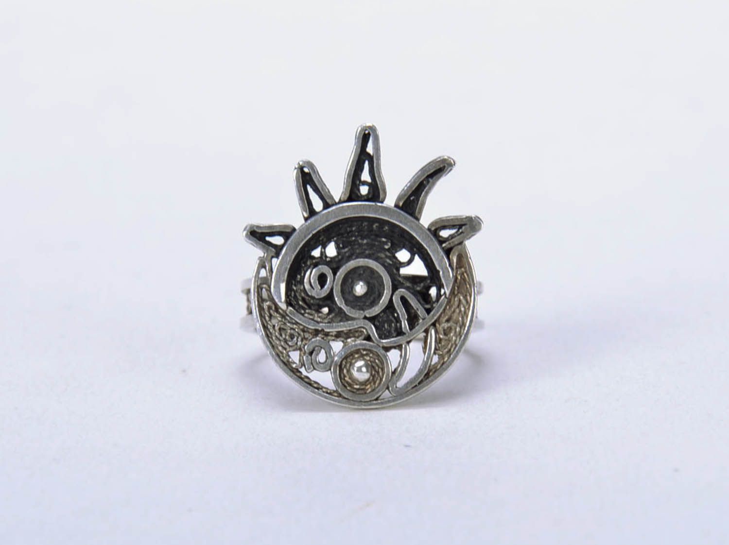 Серебряное кольцо  фото 3