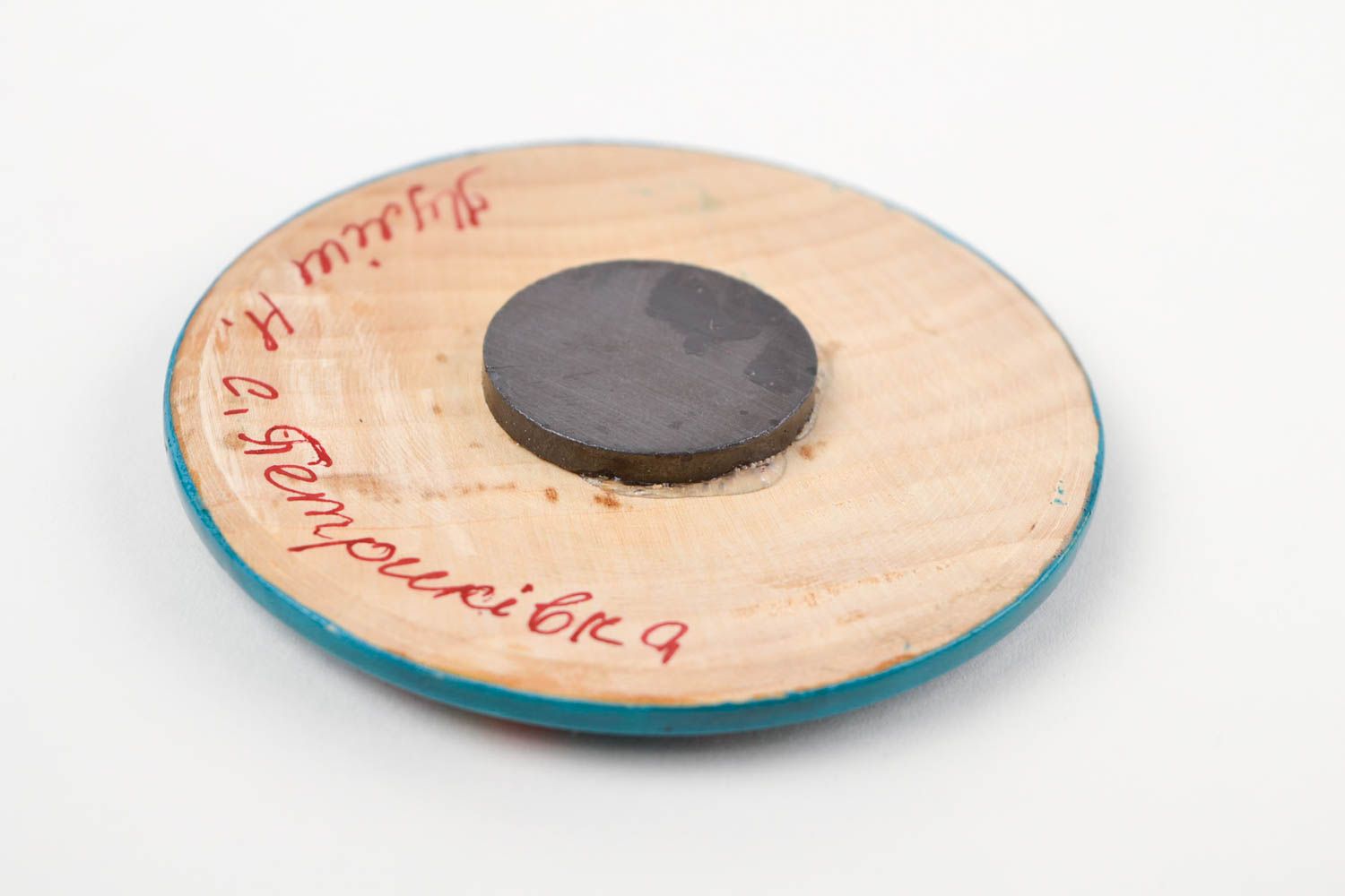 Handmade runder Magnet mit Bemalung Dekoartikel für Küche Deko Idee Küche foto 5