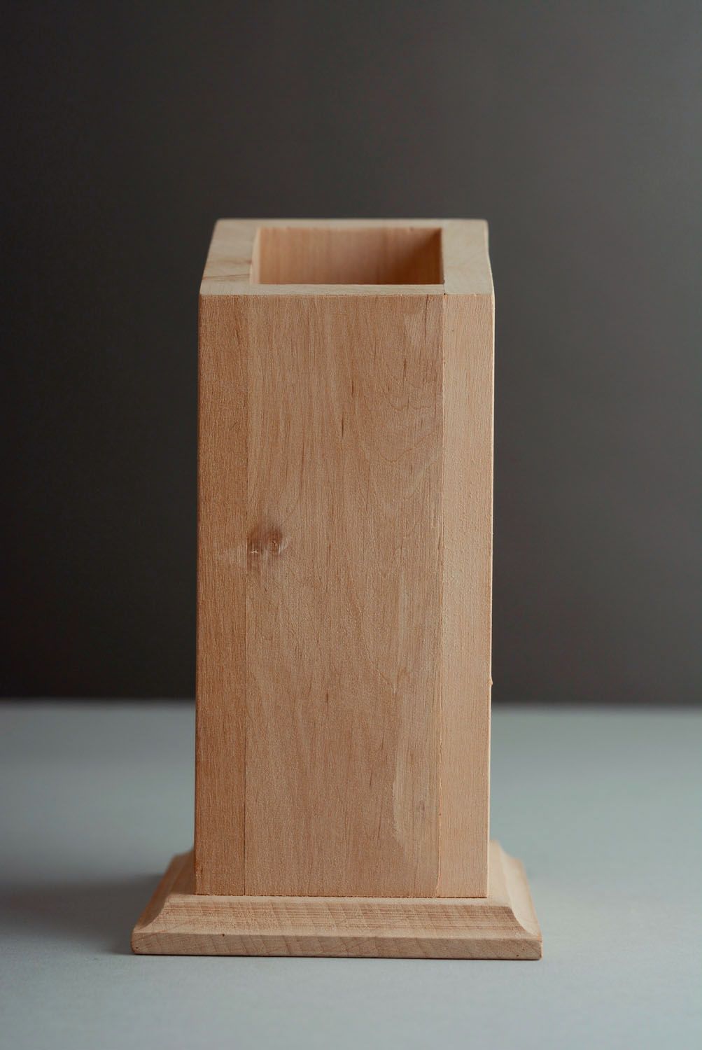 Wooden holder for stationery photo 4