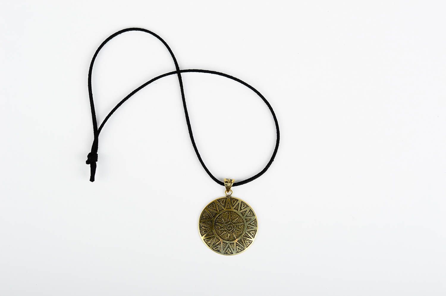 Handmade pendant unusual accessory gift ideas metal pendant for women photo 1