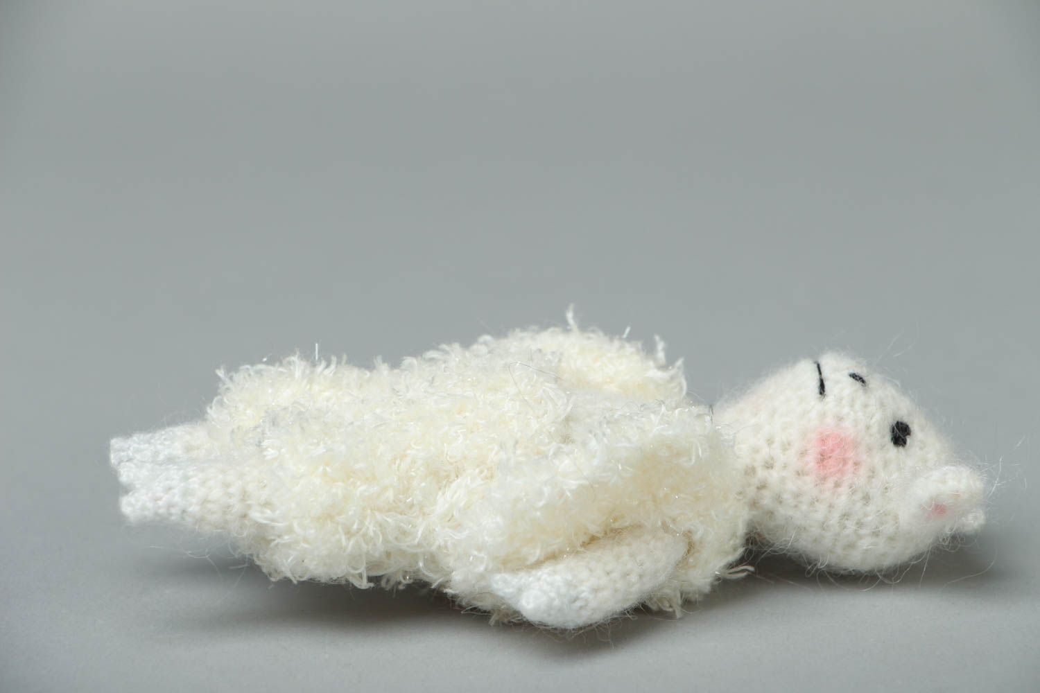 Soft crochet toy Little Goat photo 3