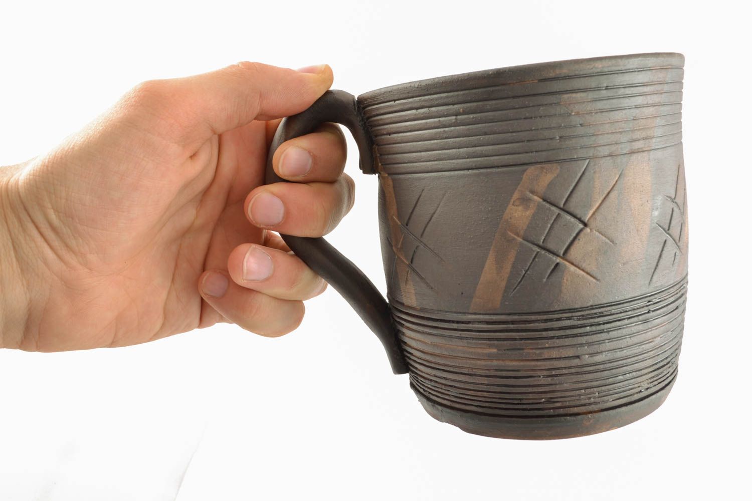  Tasse verre en terre cuite à thé en céramique photo 6
