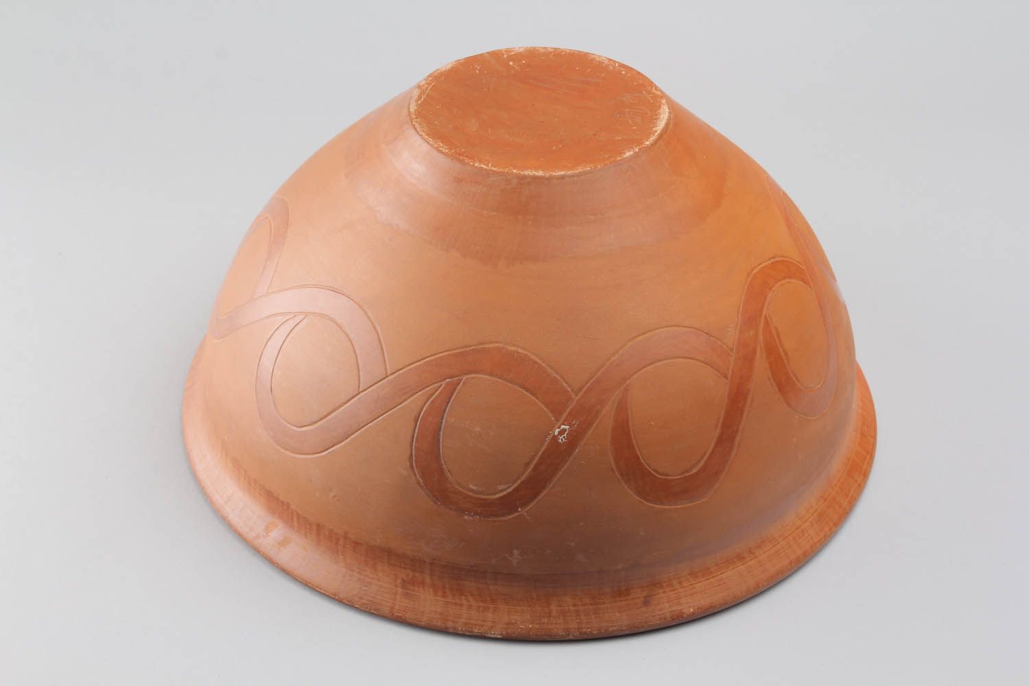 Tigela de argila feita à mão com tampa louça de cerâmica decorativa artesanal foto 4