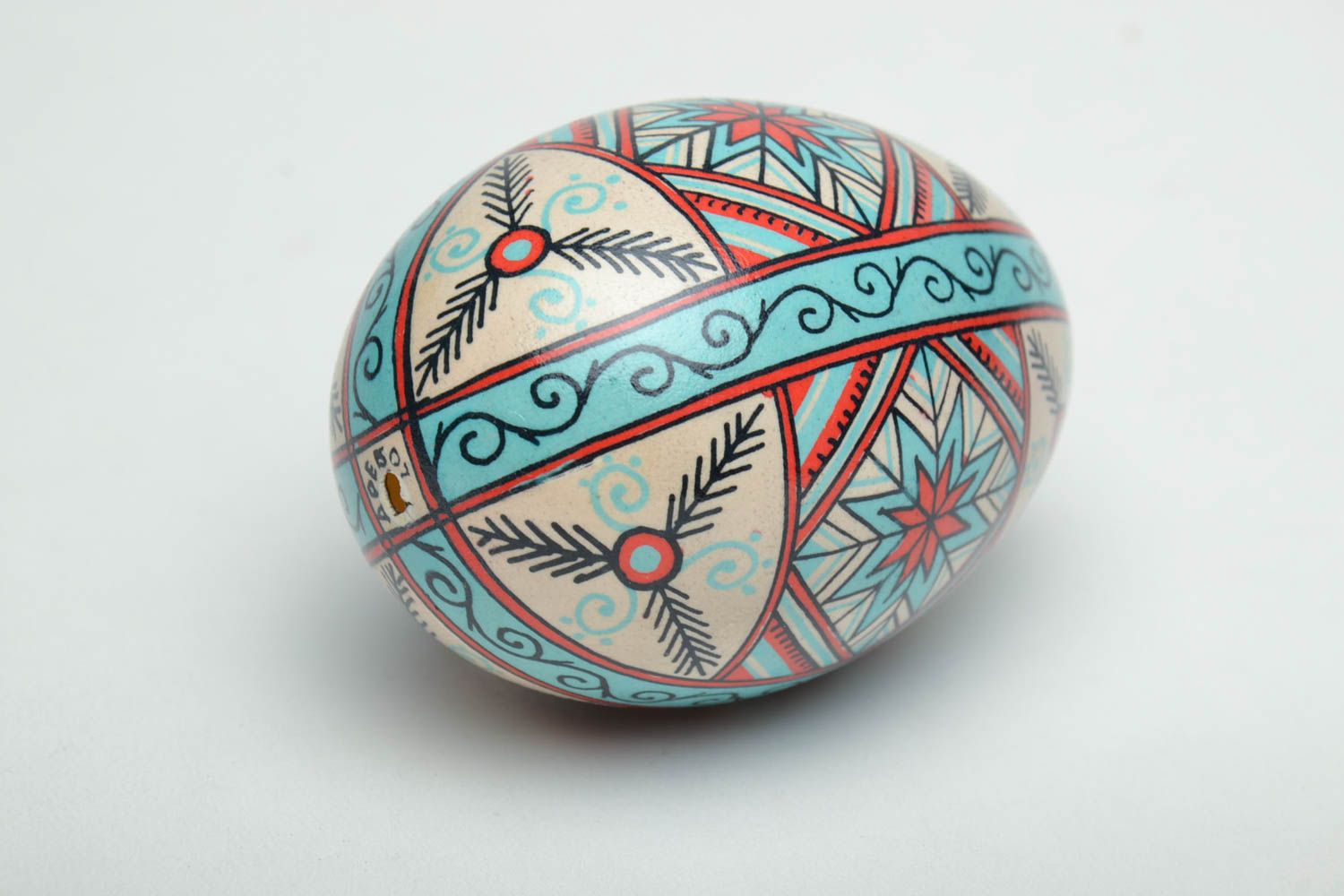 Handmade designer decorative Easter egg photo 3