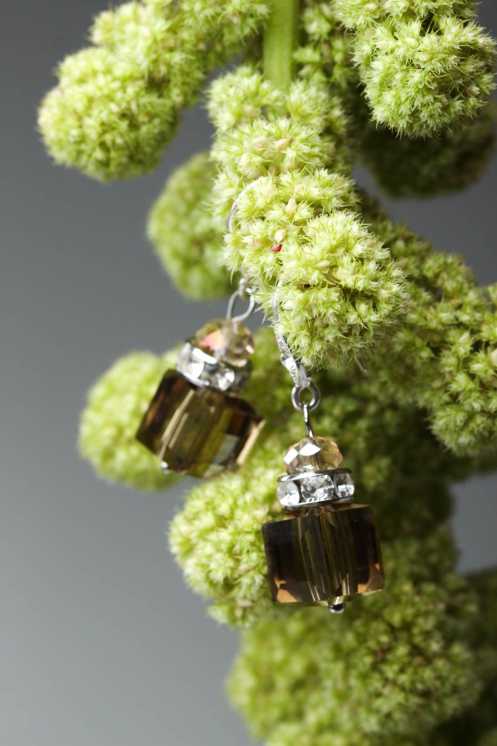 Handmade earrings designer earrings unusual gift crystal earrings gift for her photo 1