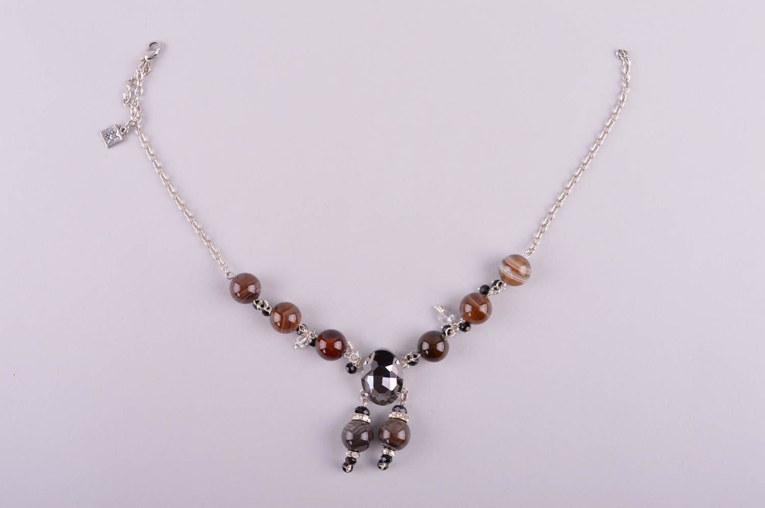 Handmade designer accessory stylish beautiful jewelry elegant necklace photo 5