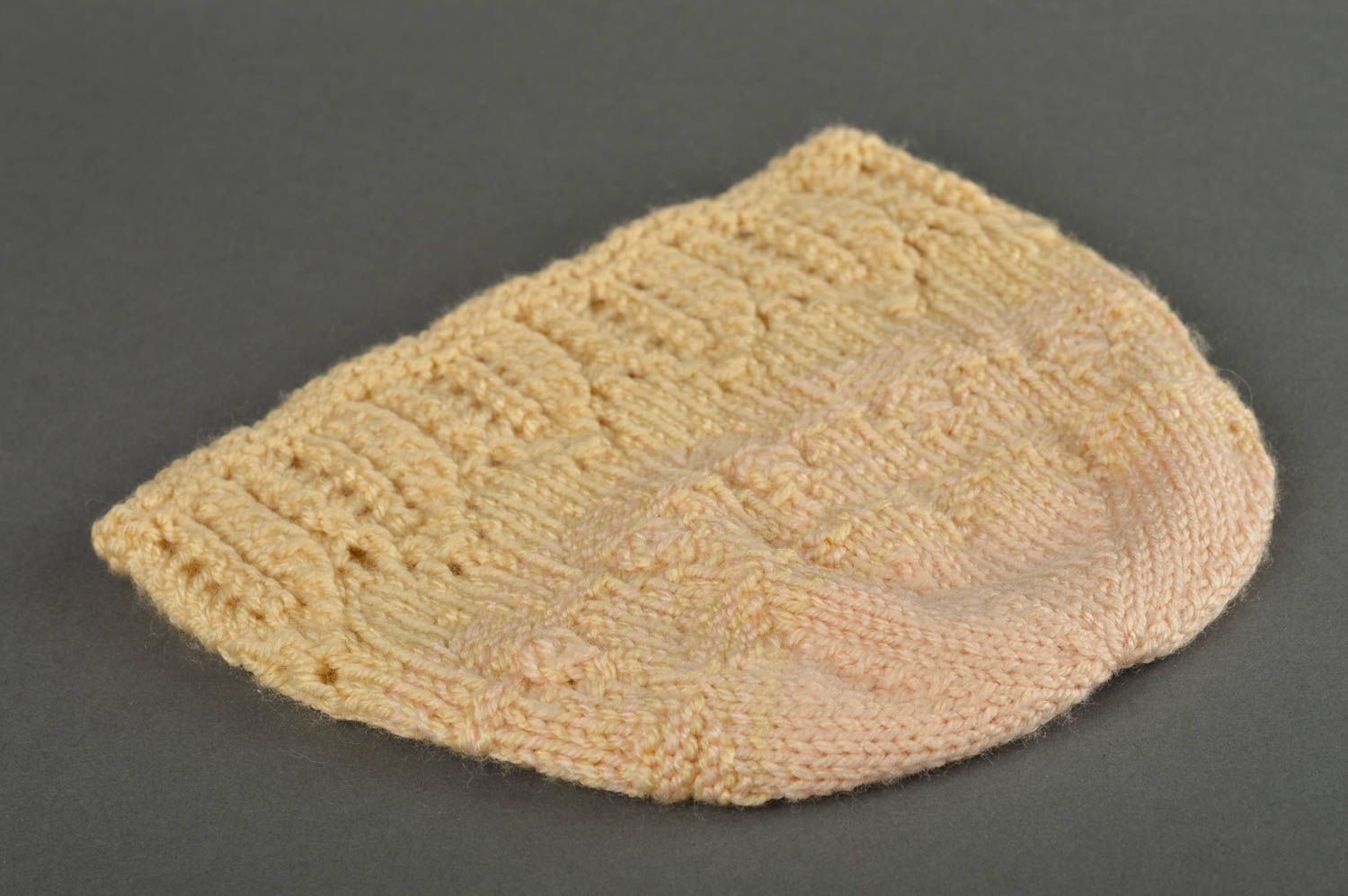 Gorro tejido hecho a mano ropa infantil regalo original para niños foto 5