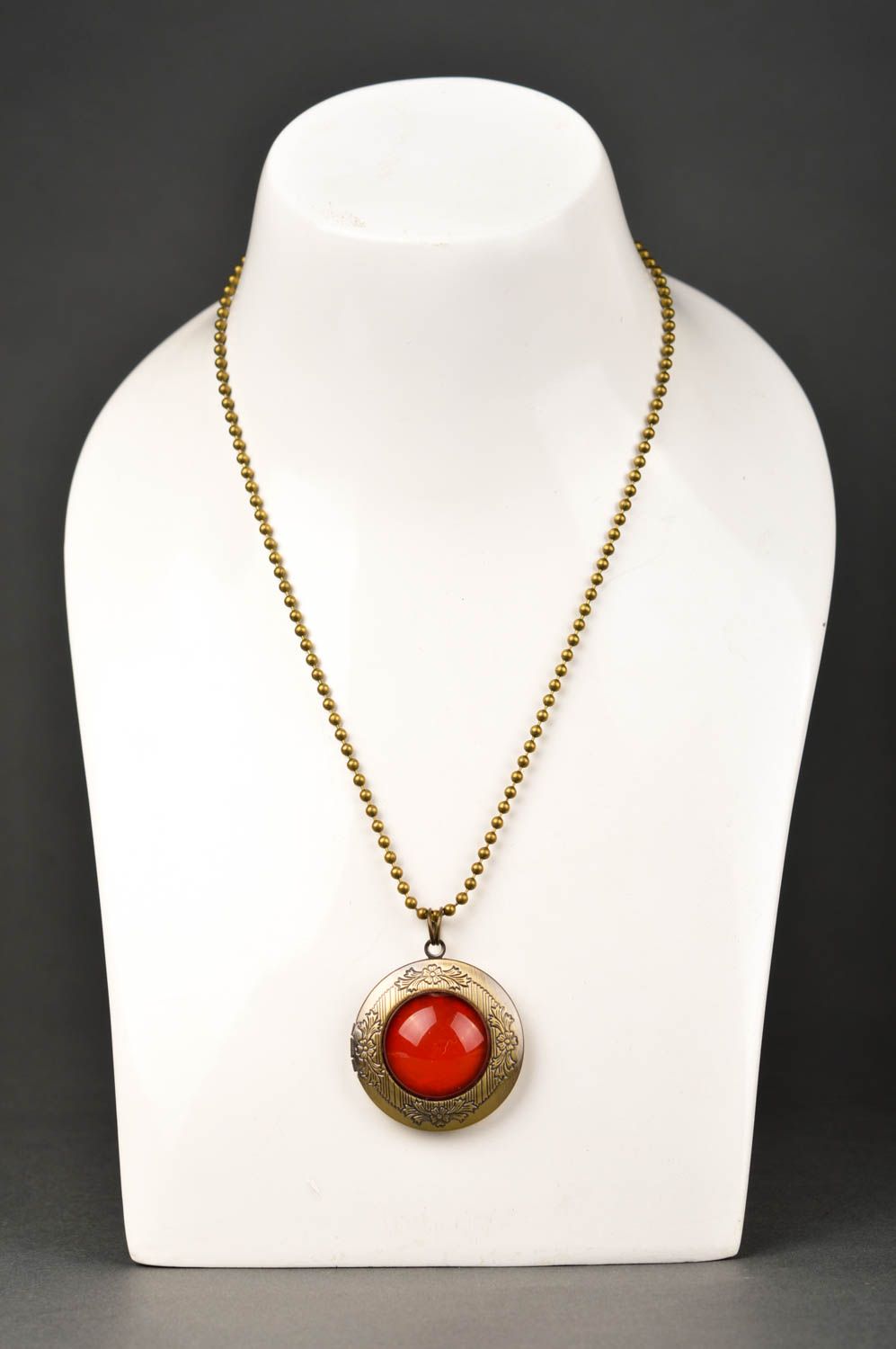 Handmade designer jewelry stylish metal pendant unusual pendant for girls photo 1