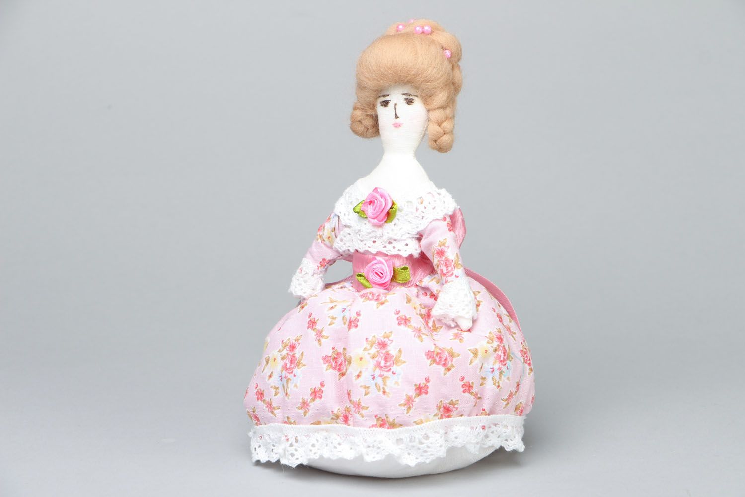 Интерьерная кукла Дама пушкинских времен фото 1